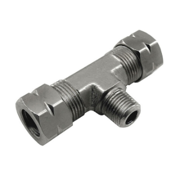 Picture of Nitrous Express 3-8 Compression x 1-8 Male NPT Branch T