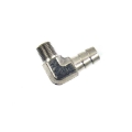 Picture of Nitrous Express 1-8 NPT x 3-8 90 Hose Barb