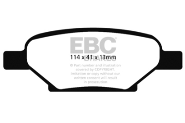 Picture of EBC 04-06 Chevrolet Cobalt 2-0 Supercharged Greenstuff Rear Brake Pads