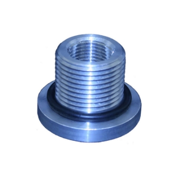 Picture of Nitrous Express Adaptor for 3-4 Motorcycle Valve Into 5lb-10lb-12lb-15lb Bottle