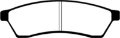 Picture of EBC 04-06 Chevrolet Epica 2-5 Greenstuff Rear Brake Pads