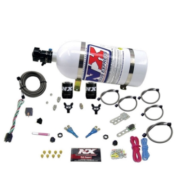 Picture of Nitrous Express Ford EFI Dual Nozzle Nitrous Kit 100-300HP w-10lb Bottle