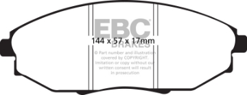 Picture of EBC 04-06 Chevrolet Epica 2-5 Ultimax2 Front Brake Pads