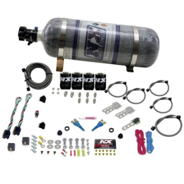 Picture of Nitrous Express GM EFI Dual Stage Nitrous Kit 50-150HP x 2 w-Composite Bottle