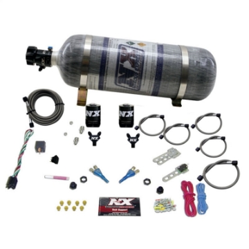 Picture of Nitrous Express Dodge EFI Full Race Dual Nozzle Nitrous Kit 100-300HP w-Composite Bottle