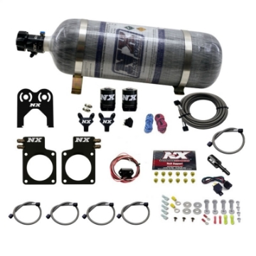 Picture of Nitrous Express Nissan GT-R Nitrous Plate Kit 35-300HP w-Composite Bottle