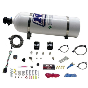 Picture of Nitrous Express All Ford EFI Single Nozzle Nitrous Kit 35-150HP w-15lb Bottle
