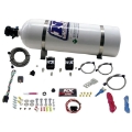 Picture of Nitrous Express 10-15 Chevrolet Camaro 5th Gen Single Nozzle Nitrous Kit 35-150HP w-15lb Bottle