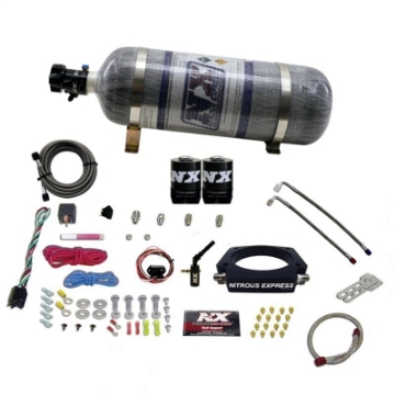 Picture of Nitrous Express 2014+ GM 6-2L Truck Nitrous Plate Kit 35-300HP w-Composite Bottle