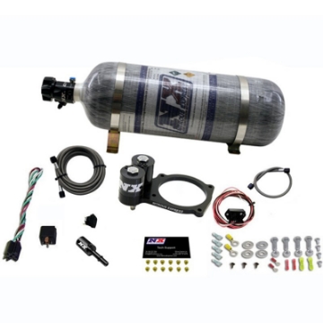 Picture of Nitrous Express Dodge Hellcat-Demon Nitrous Plate Kit w-12lb Bottle