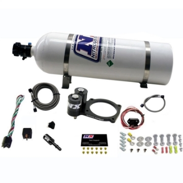 Picture of Nitrous Express Dodge Hellcat-Demon Nitrous Plate Kit w-15lb Bottle