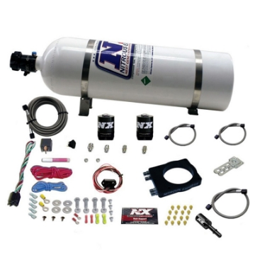Picture of Nitrous Express Dodge Hemi Nitrous Plate Kit 50-400HP w-15lb Bottle