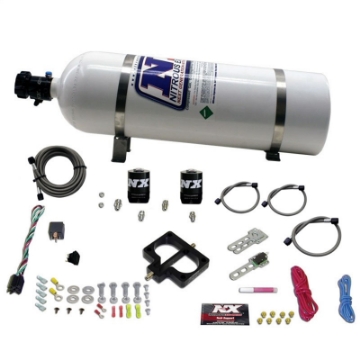 Picture of Nitrous Express Dodge TBI Magnum Nitrous Plate Kit Magnum Engine w-15lb Bottle