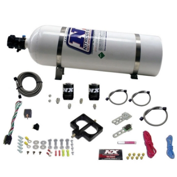 Picture of Nitrous Express Dodge TBI Magnum Nitrous Plate Kit Magnum Engine w-15lb Bottle