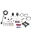 Picture of Nitrous Express 96-04 Ford Mustang 4-6L 2 Valve Nitrous Plate Kit 50-150HP w-o Bottle