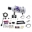 Picture of Nitrous Express 07-14 Ford Mustang GT500 Nitrous Plate Kit 50-250HP w-5lb Bottle