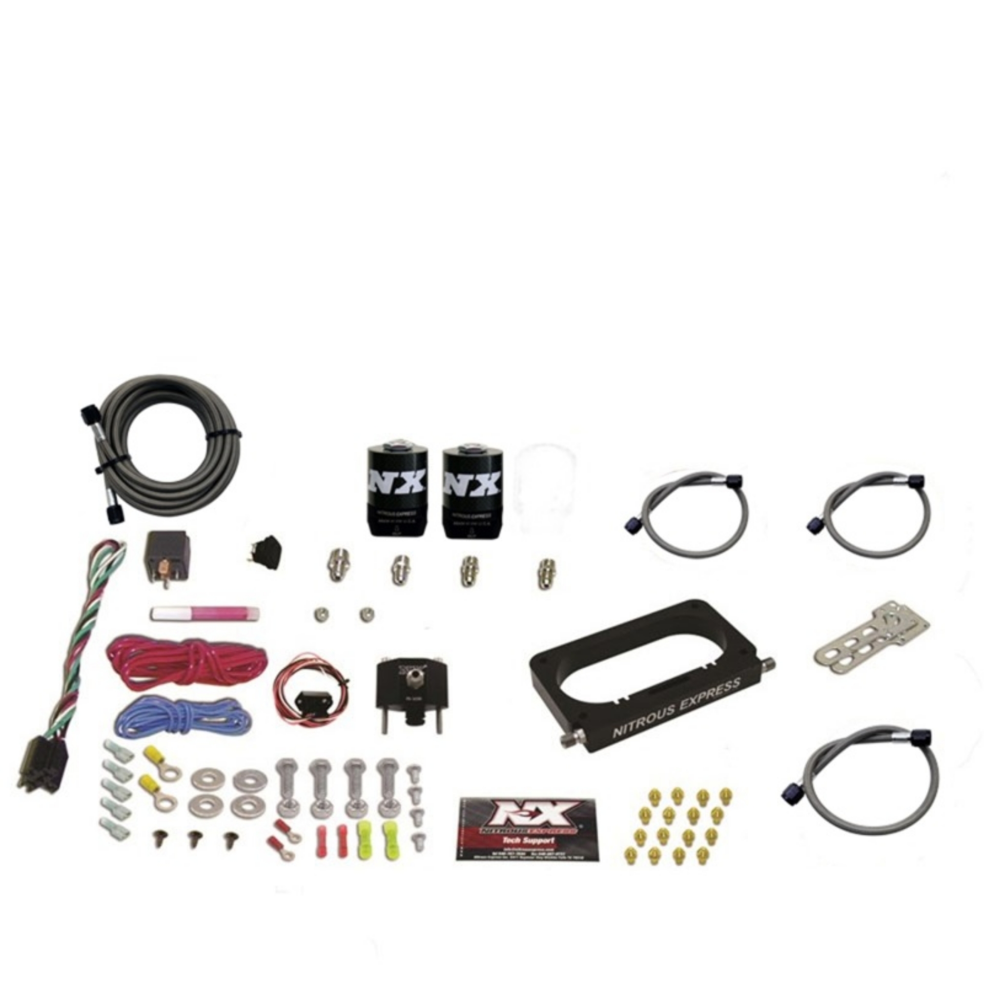 Picture of Nitrous Express 96-04 Ford Mustang Cobra-Mach 1 4 Valve Nitrous Kit 50-300HP w-o Bottle
