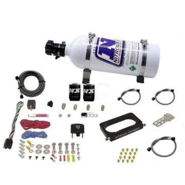 Picture of Nitrous Express 96-04 Ford Mustang Cobra-Mach 1 4 Valve Nitrous Kit 50-300HP w-5lb Bottle