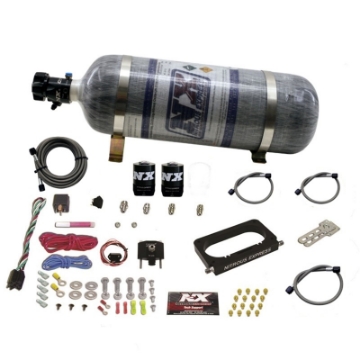 Picture of Nitrous Express 96-04 Ford Mustang Cobra-Mach 1 4 Valve Nitrous Kit 50-300HP w-Composite Bottle