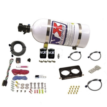 Picture of Nitrous Express 96-04 Ford Mustang Cobra-Mach 1 4 Valve Stock TB Nitrous Kit 50-300HP w-o Bottle
