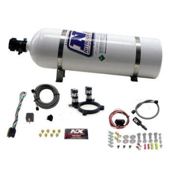 Picture of Nitrous Express Ford 3-5L-3-7L V6 Nitrous Plate Kit w-15lb Bottle