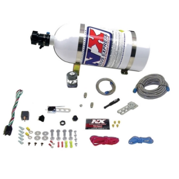 Picture of Nitrous Express Dry EFI Single Nozzle Nitrous Kit 35-150HP w-15lb Bottle