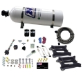 Picture of Nitrous Express Dual-4150-Gasoline Nitrous Kit 50-300HP w-15lb Bottle