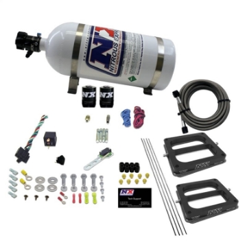 Picture of Nitrous Express Dual-Dominator-Gasoline Nitrous Kit 50-300HP w-10lb Bottle