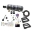 Picture of Nitrous Express Dual-Dominator-Gasoline Nitrous Kit 50-300HP w-Composite Bottle