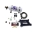 Picture of Nitrous Express 4150 Hitman 4-BBL Nitrous Kit 100-200HP w-5lb Bottle