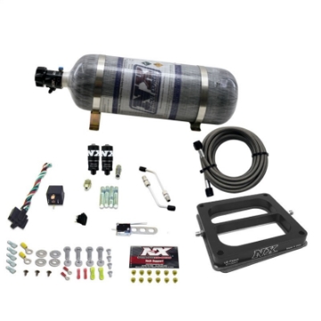 Picture of Nitrous Express Dominator Hitman Plus Nitrous Kit 50-200HP w-Composite Bottle