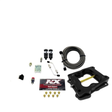 Picture of Nitrous Express Q-Jet-Holley Spread Bore Hitman Nitrous Kit 100-200HP w-o Bottle