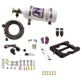 Picture of Nitrous Express Q-Jet-Holley Spread Bore Hitman Nitrous Kit 100-150-200HP w-5lb Bottle