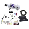 Picture of Nitrous Express 4150 4-BBL-Gasoline Nitrous Kit 100-500HP w-5lb Bottle