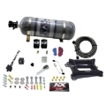 Picture of Nitrous Express 4150 4-BBL-Gasoline Nitrous Kit 100-500HP w-Composite Bottle