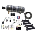 Picture of Nitrous Express Dual Holley-Gasoline Nitrous Kit 100-500HP w-Composite Bottle