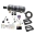 Picture of Nitrous Express Dual Dom-Alc Nitrous Kit 100-500HP w-Composite Bottle