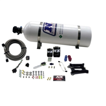 Picture of Nitrous Express 4150 Gasoline RNC Nitrous Kit w-15lb Bottle