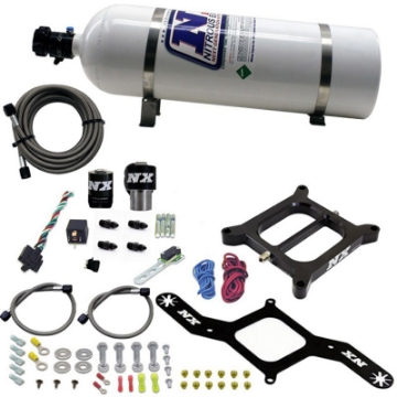 Picture of Nitrous Express 4150 Gasoline RNC Nitrous Kit w-15lb Bottle
