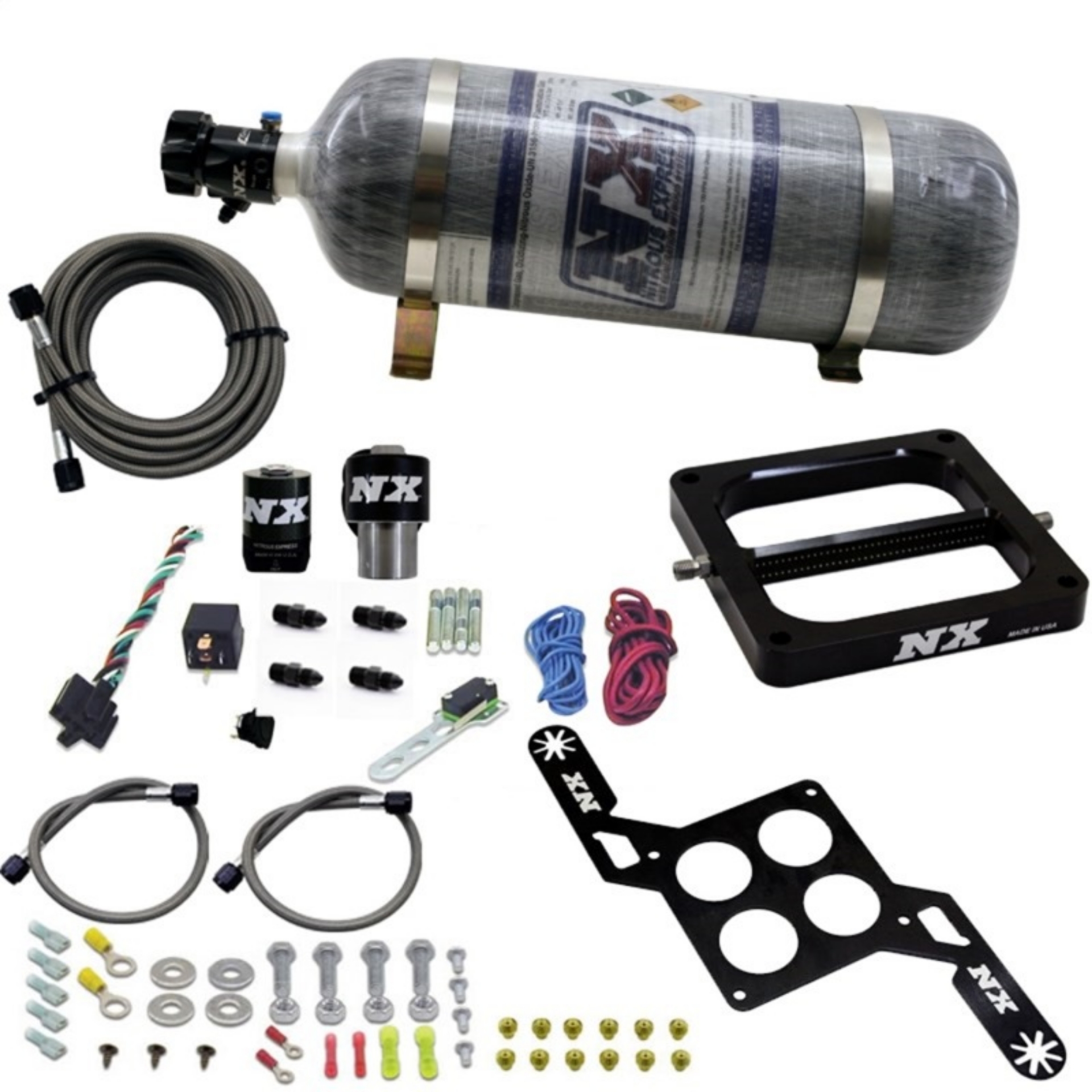 Picture of Nitrous Express Dom-Gasoline RNC Nitrous Kit w-12lb Bottle