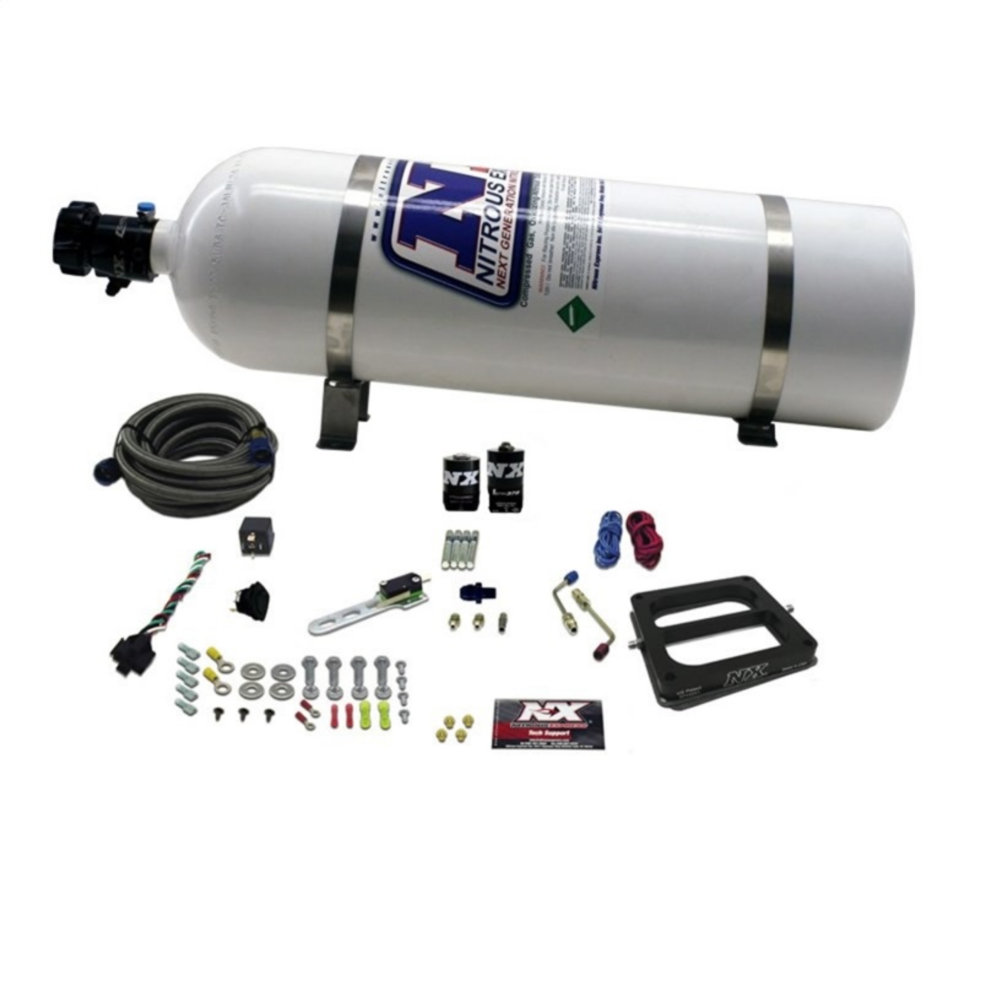 Picture of Nitrous Express Dom-Gasoline RNC Nitrous Kit w-15lb Bottle
