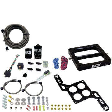 Picture of Nitrous Express 4500 RNC Conventional Nitrous Plate Kit w--375in Solenoid w-o Bottle