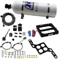 Picture of Nitrous Express 4500 RNC Conventional Nitrous Plate Kit w--375in Solenoid w-15lb Bottle