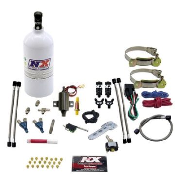 Picture of Nitrous Express 2 Cyl Piranha Nitrous Kit w-2-5lb Bottle