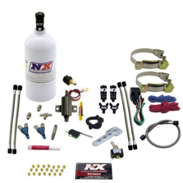 Picture of Nitrous Express 2 Cyl Piranha Nitrous Kit w-2-5lb Bottle