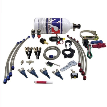 Picture of Nitrous Express 4 Cyl Piranha Nitrous Kit w-2-5lb Bottle