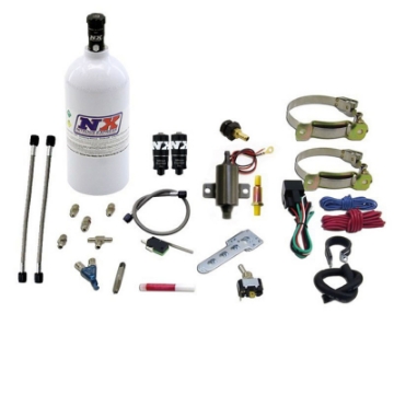 Picture of Nitrous Express Single Cyl Piranha Nitrous Kit w-2-5lb Bottle