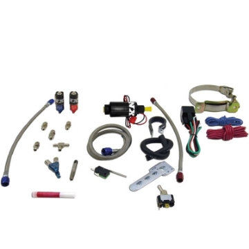 Picture of Nitrous Express 2 Cyl Piranha Nitrous Kit V-Twins w-Single Carb w-o Bottle