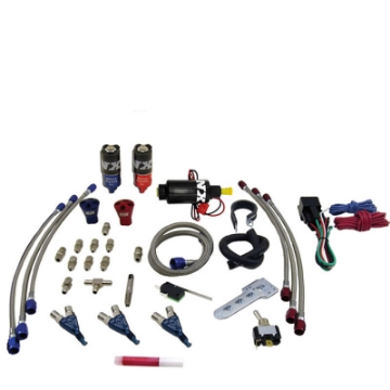 Picture of Nitrous Express Three Cyl Piranha Nitrous Kit w-o Bottle