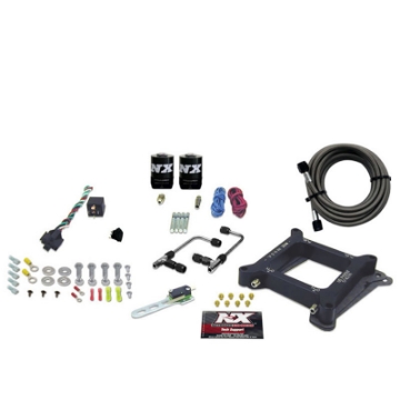 Picture of Nitrous Express 4150 Gemini Stage 6 Nitrous Kit 50-300HP w-o Bottle